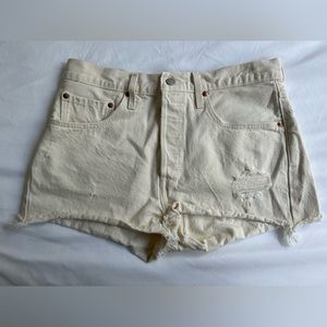 levi’s 501 canvas shorts